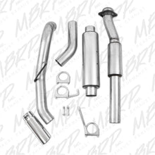 Load image into Gallery viewer, MBRP 11-13 Ford F150 SVT Raptor 6.2L EC-SB/CC-SB 3.5in Cat Back Single Exit Alum Exhaust System Catback MBRP
