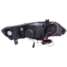 Load image into Gallery viewer, ANZO 2006-2011 Honda Civic Projector Headlights w/ Halo Black (CCFL) Headlights ANZO
