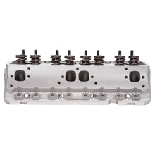 Load image into Gallery viewer, Edelbrock Cylinder Head Victor Jr SBC 23 Deg 220cc Complete for Solid Roller Cam Heads Edelbrock
