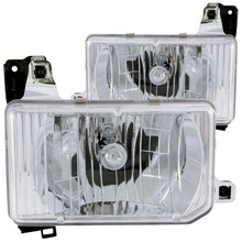 Load image into Gallery viewer, ANZO 1988-1989 Nissan Hardbody Crystal Headlights Chrome Headlights ANZO
