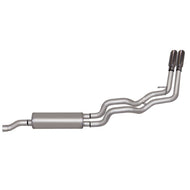 Gibson 11-18 Ram 1500 Big Horn 5.7L 2.25in Cat-Back Dual Sport Exhaust - Stainless Catback Gibson