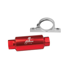 Load image into Gallery viewer, Aeromotive Filter / Bracket Combo Kit - 12304 Filter / 12305 Billet Bracket Fuel Filters Aeromotive
