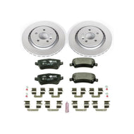 Power Stop 11-18 Volvo S60 Rear Euro-Stop Brake Kit Brake Kits - OE PowerStop