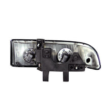 Load image into Gallery viewer, ANZO 1998-2005 Chevrolet S-10 Crystal Headlights Black Headlights ANZO
