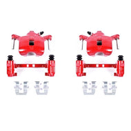 Power Stop 08-09 Buick Allure Rear Red Calipers w/Brackets - Pair Brake Calipers - Perf PowerStop   