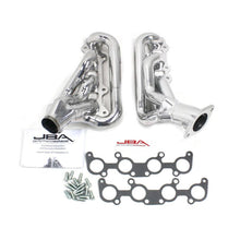 Load image into Gallery viewer, JBA 15-20 Ford Mustang 5.0L 1-3/4in Stainless Steel Silver Ceramic Shorty Header Headers &amp; Manifolds JBA
