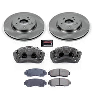 PowerStop Brake Kits - OE Power Stop 2011 Honda Accord Crosstour Front Autospecialty Kit w/Calipers