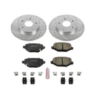 Power Stop 12-16 Chrysler Town & Country Rear Z23 Evolution Sport Brake Kit Brake Kits - Performance D&S PowerStop   