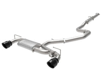 Load image into Gallery viewer, aFe Hyundai Veloster N 21-22 L4-2.0L (t) Takeda Cat-Back Exhaust System- Black Tips Axle Back aFe
