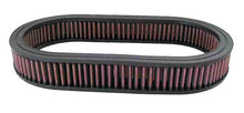 Load image into Gallery viewer, K&amp;N Custom Oval Air Filter 7.75in OW X 14.625in OL x 2in H Air Filters - Drop In K&amp;N Engineering   

