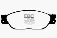 Load image into Gallery viewer, EBC 03-06 Jaguar XJ8 4.2 VP Yellowstuff Front Brake Pads Brake Pads - Performance EBC   

