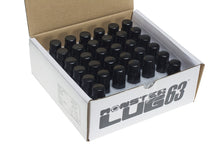 Load image into Gallery viewer, Wheel Mate Muteki HR38 Open End Lug Nuts 12x1.25 Black Chrome / Yellow Ring Lug Nuts Wheel Mate
