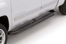 Load image into Gallery viewer, Lund 15-18 Ford F-150 Std. Cab 4in. Oval Curved Steel Nerf Bars - Black Nerf Bars LUND

