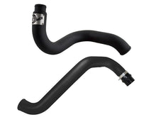 Load image into Gallery viewer, aFe BladeRunner 3in Black Intercooler Hot Cold Side Tubes Combo 02-04 GM Diesel Trucks 6.6L V8 (td) Intercoolers aFe

