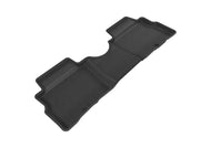 3D MAXpider 2011-2013 Kia Soul Kagu 2nd Row Floormats - Black Floor Mats - Rubber 3D MAXpider   