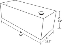 Load image into Gallery viewer, Tradesman Aluminum Rectangular Liquid Storage Tank (98 Gallon Capacity) - Brite Truck Boxes &amp; Storage Tradesman
