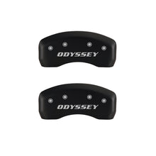 Load image into Gallery viewer, MGP 4 Caliper Covers Engraved Front Honda Engraved Rear Odyssey Red finish silver ch Caliper Covers MGP
