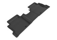 3D MAXpider 2017-2020 Hyundai Elantra Kagu 2nd Row Floormats - Black Floor Mats - Rubber 3D MAXpider   