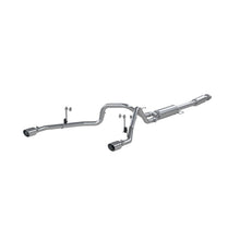 Load image into Gallery viewer, MBRP 2021+ F-150 2.7L/ 3.5L Ecoboost, 5.0L 3in Cat Back 2.5in Dual Split Rear Catback MBRP
