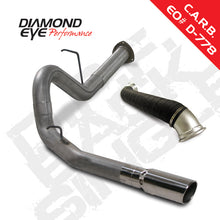 Load image into Gallery viewer, Diamond Eye KIT 4in DPF-BACK SGL w/ TDP SS 07.5-10 Chevy/GMC 6.6L Duramax 2500/3500 DPF Back Diamond Eye Performance
