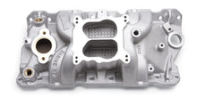 Load image into Gallery viewer, Edelbrock Manifold SBC 23-Degree Marine RPM 1987-1995 w/ Brass Intake Manifolds Edelbrock
