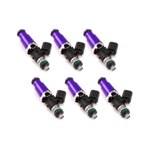 Injector Dynamics 2600-XDS Injectors - 60mm Length - 14mm Top - 14mm Lower O-Ring (Set of 6) Fuel Injector Sets - 6Cyl Injector Dynamics   