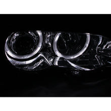 Load image into Gallery viewer, ANZO 2000-2003 BMW 3 Series E46 Projector Headlights w/ Halo Chrome Headlights ANZO
