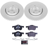 Power Stop 01-07 Volvo S60 Front Euro-Stop Brake Kit Brake Kits - OE PowerStop