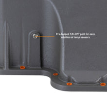Load image into Gallery viewer, Mishimoto 89-10 Powerstroke E4OD 4R100 5R110 Trans Pan Cast GR Transmission Pans Mishimoto   
