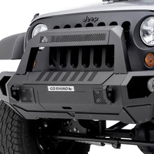 Load image into Gallery viewer, Go Rhino 07-20 Jeep Wrangler JL/JLU/JK/JKU/Gladiator JT Trailline 10 Light Mount Bar Bumpers - Steel Go Rhino

