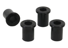 Load image into Gallery viewer, Whiteline Plus 12/05+ Nissan Frontier/XTerra Rear Spring Shackle Bushing Spring Insulators Whiteline
