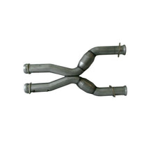 Load image into Gallery viewer, BBK 79-04 Mustang Coyote Swap Short Mid X Pipe w Catalytic Converters 3.0 For BBK Long Tube Headers X Pipes BBK
