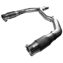 Load image into Gallery viewer, Kooks 98-02 F Body LS1 5.7L 3in Cat SS Y-Pipe SS (To OEM Conn.) Kooks HDR Req Y Pipes Kooks Headers
