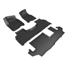 Load image into Gallery viewer, 3D Maxpider 21-23 Chevrolet Suburban Kagu Floor Mat- Black R1 R2 R3 Floor Mats - Rubber 3D MAXpider   
