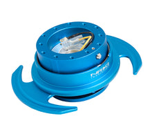 Load image into Gallery viewer, NRG Quick Release Kit Gen 3.0 - Blue Body / Blue Ring w/Handles Quick Release Adapters NRG
