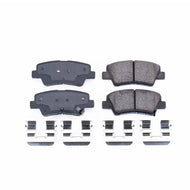 Power Stop 13-16 Hyundai Elantra GT Rear Z17 Evolution Ceramic Brake Pads w/Hardware Brake Pads - OE PowerStop