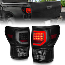 Load image into Gallery viewer, Anzo 07-11 Toyota Tundra Full LED Tailights Black Housing Smoke Lens G2 (w/C Light Bars) Tail Lights ANZO
