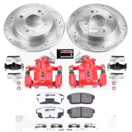 Power Stop 01-02 Infiniti G20 Rear Z26 Street Warrior Brake Kit w/Calipers Brake Kits - Performance D&S PowerStop   