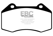 Load image into Gallery viewer, EBC 07-08 Chevrolet Cobalt 2.0 Supercharged (SS) Yellowstuff Front Brake Pads Brake Pads - Performance EBC   
