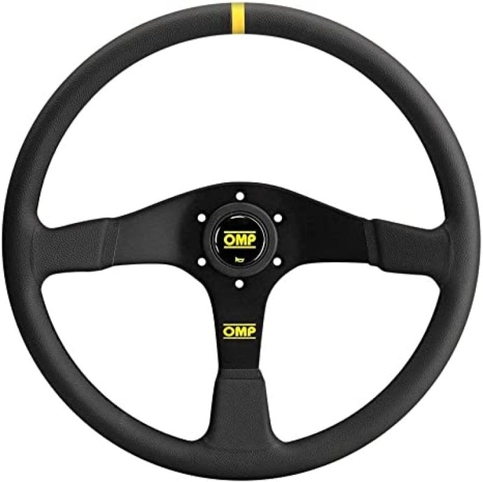 OMP Velocita 380 Flat 380mm - Small Suede (Black) Steering Wheels OMP   