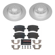 Power Stop 2015 Audi Q3 Rear Euro-Stop Brake Kit Brake Kits - OE PowerStop   