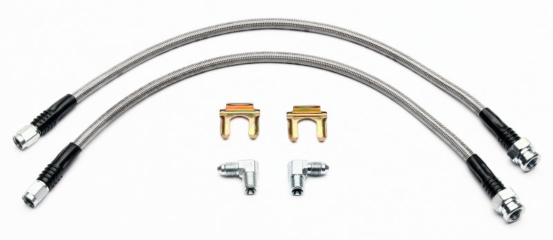 Wilwood Flexline Kit 97-04 Corvette w/ SL4 SL6 or W4/6A Front Caliper Brake Line Kits Wilwood