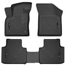 Load image into Gallery viewer, Husky Liners 18-19 Volkswagen Atlas Weatherbeater Black Front &amp; 2nd Seat Floor Liners Floor Mats - Rubber Husky Liners

