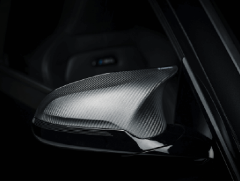 Akrapovic 2014+ BMW M3 (F80) Carbon Fiber Mirror Cap Set - Matte Carbon Accessories Akrapovic   