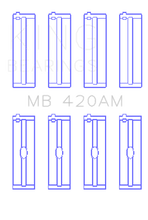 Load image into Gallery viewer, King Ford Zephyr V6 (Size +0.10) Main Bearing Set Bearings King Engine Bearings
