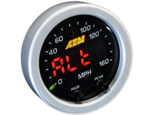 Load image into Gallery viewer, AEM X-Series 0-160 MPH Black Bezel w/ Black Face GPS Speedometer Gauge Gauges AEM
