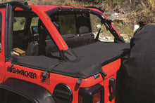 Load image into Gallery viewer, Rampage 2018-2022 Jeep Wrangler(JL) 4-Door Tonneau Cover w/ Tailgate Bar Kit - Black Diamond Soft Tops Rampage
