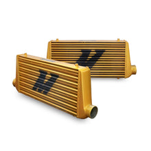 Load image into Gallery viewer, Mishimoto Eat Sleep Race Special Edition Gold M-Line Intercooler Intercoolers Mishimoto
