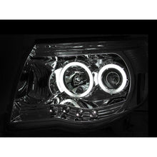 Load image into Gallery viewer, ANZO 2005-2011 Toyota Tacoma Projector Headlights w/ Halos Chrome Headlights ANZO
