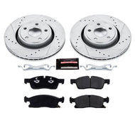 Power Stop 16-19 Jeep Grand Cherokee Front Z23 Evolution Sport Brake Kit Brake Kits - Performance D&S PowerStop   